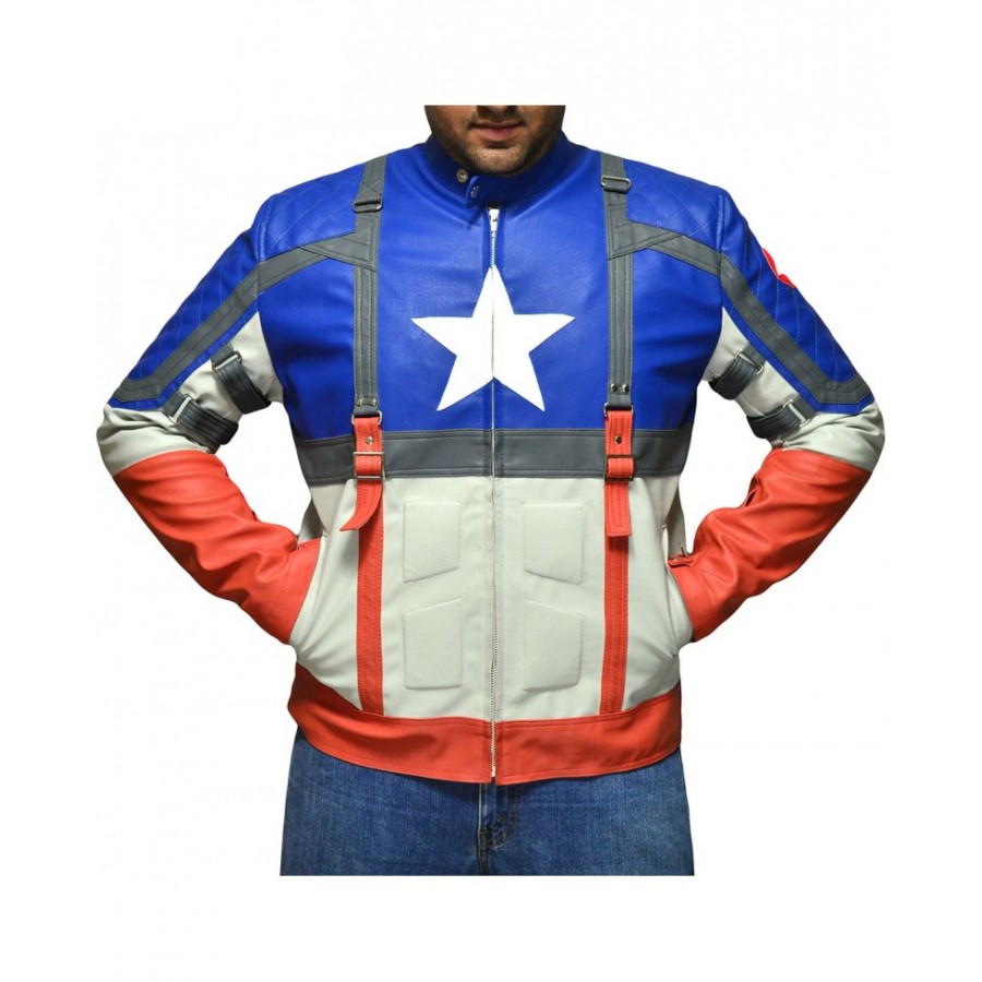 First Avengers Captain America Jacket