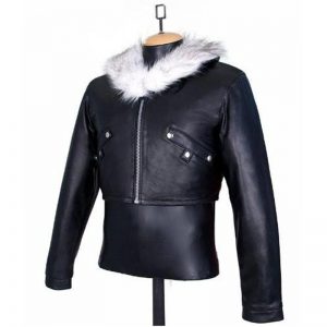 Bomber Leon Squall Leather Jacket
